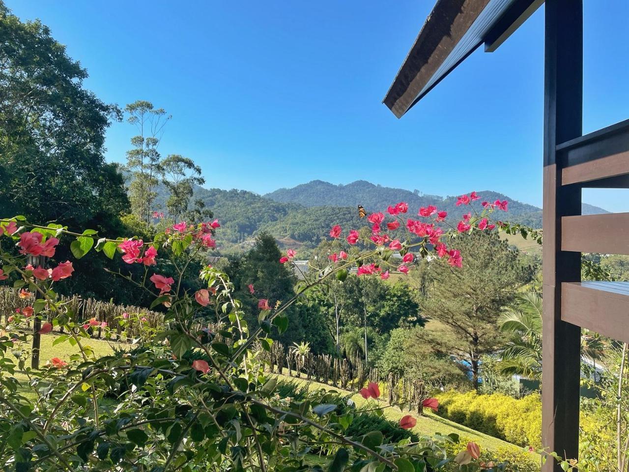 Casa Branca Pousada Pomerode Luaran gambar
