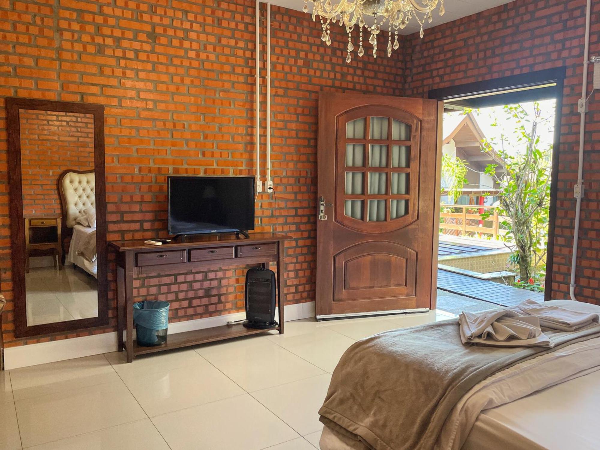 Casa Branca Pousada Pomerode Luaran gambar