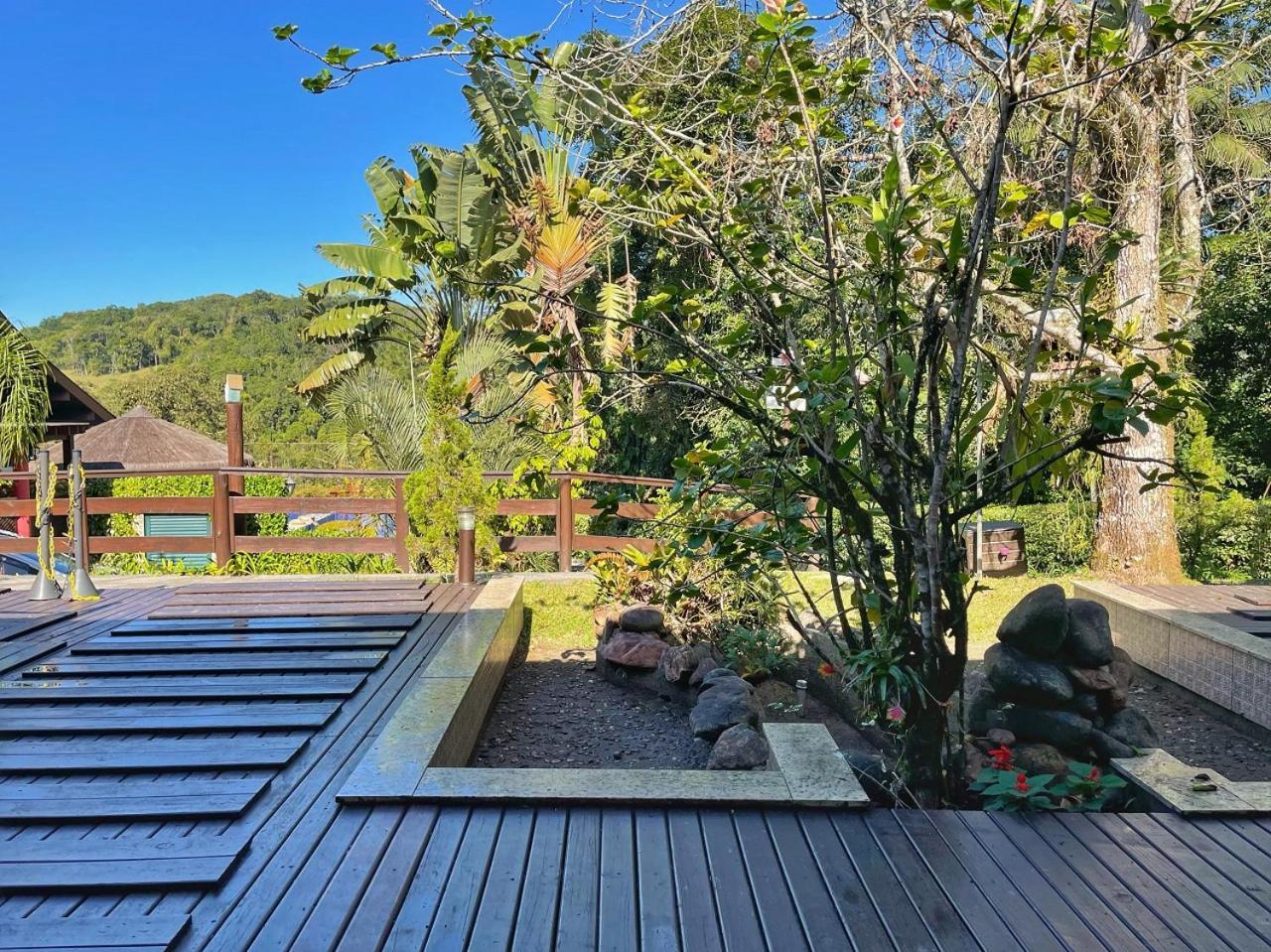 Casa Branca Pousada Pomerode Luaran gambar